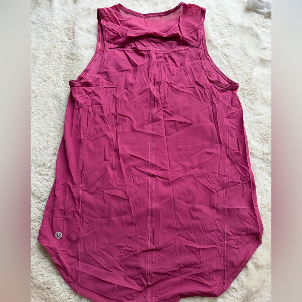 Lululemon Ripened Raspberry Tank Top - Picture 2 of 3
